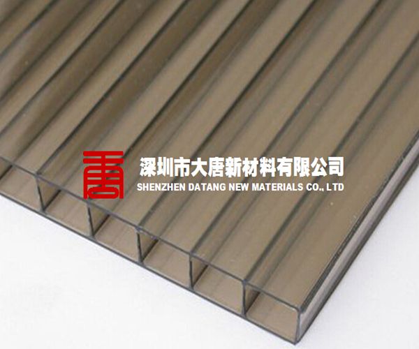 3MM湖蓝耐力板-惠州茶色耐力板车棚-东莞阳光板雨棚材料
