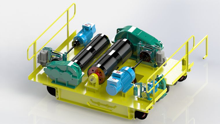 供应qd型55010吨吊钩桥式双梁起重机