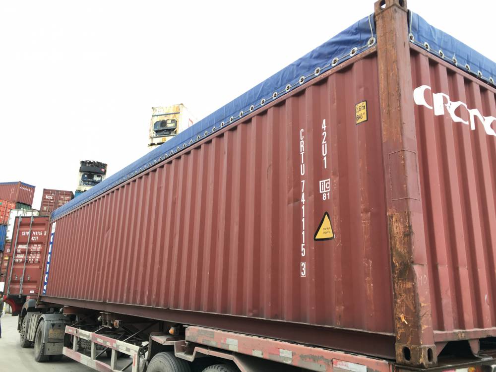 专注二手40英尺开顶集装箱40ot二手集装箱12米原装开顶箱图片