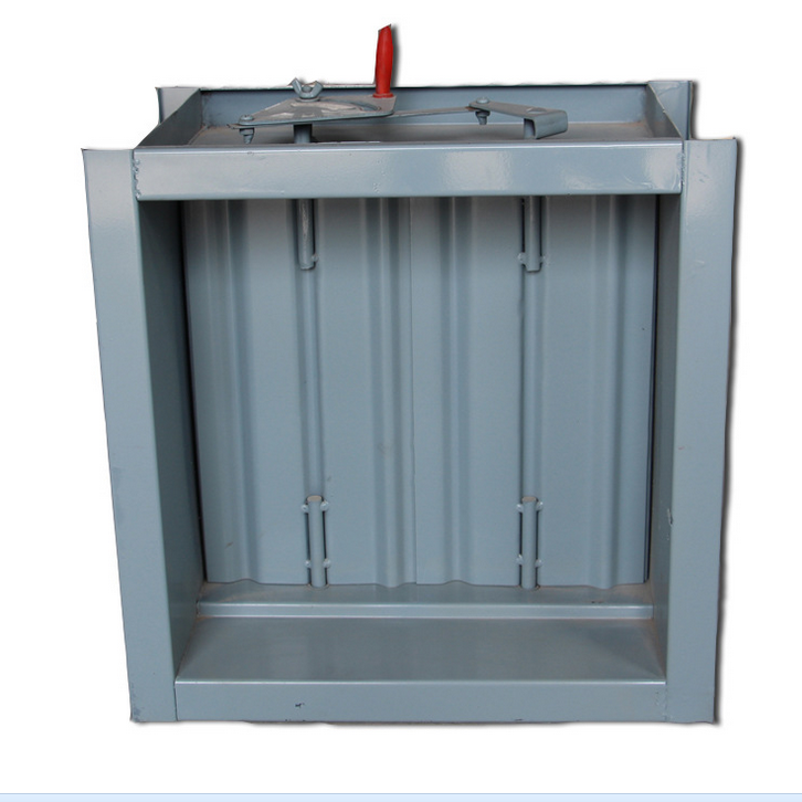 【艾科生产70℃消防排烟防火阀 电动镀锌板排烟防火阀】图片