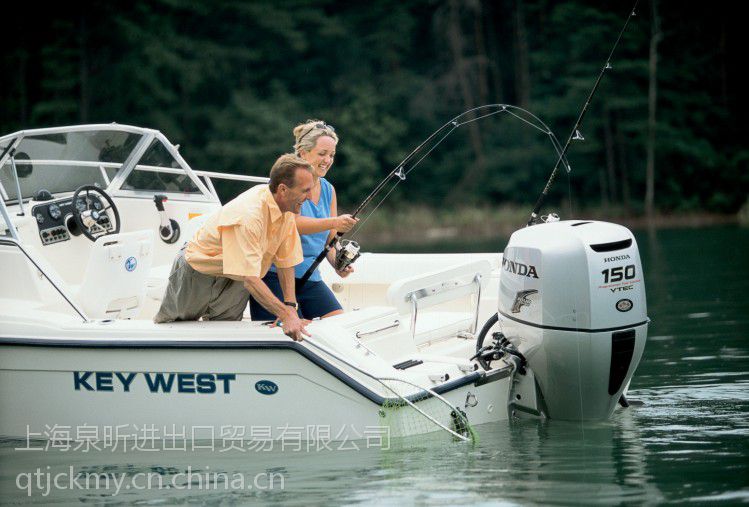 本田四冲程bf150马力船外机摩托艇舷外机图片