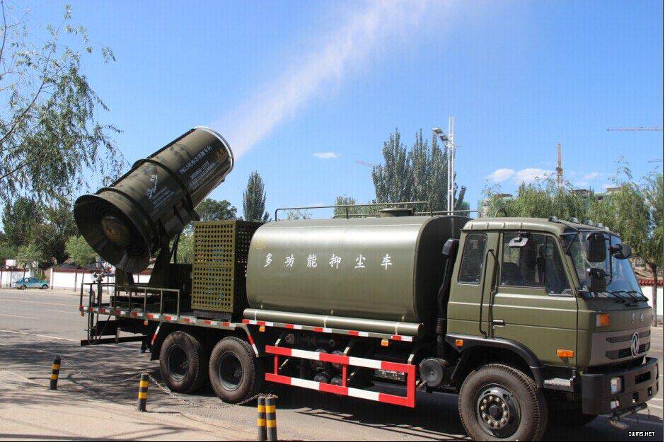 风炮式喷雾车移动式水雾抑尘车除尘喷雾车图片