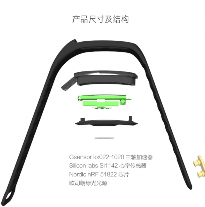 爱都ID101HR智能心率手环