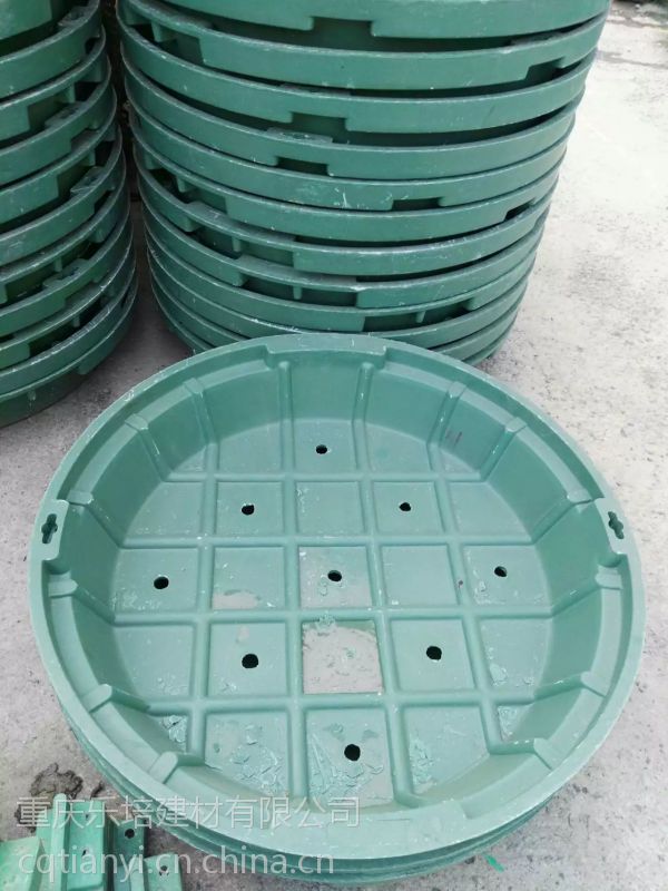 供应重庆种植树脂复合圆形草盆井盖smc纯树脂复合方形草坪井盖