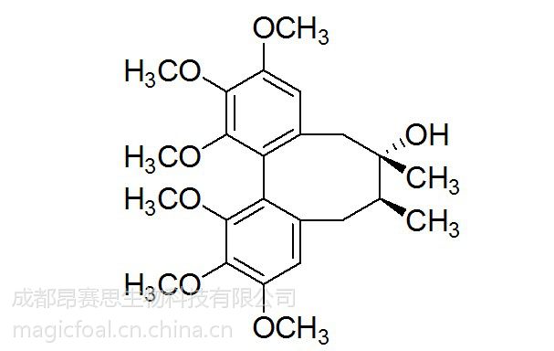 【五味子醇甲标准品/五味子醇甲对照品(cas:58546-54-6】图片