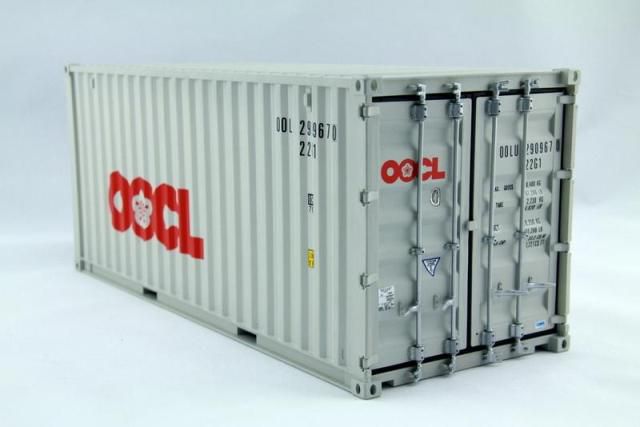供应海艺坊仿真模型20gp仿真集装箱oocl120门可开中