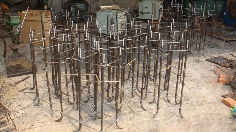 供应预埋件路灯基础笼路灯地笼监控杆基础笼交通信号灯基础笼