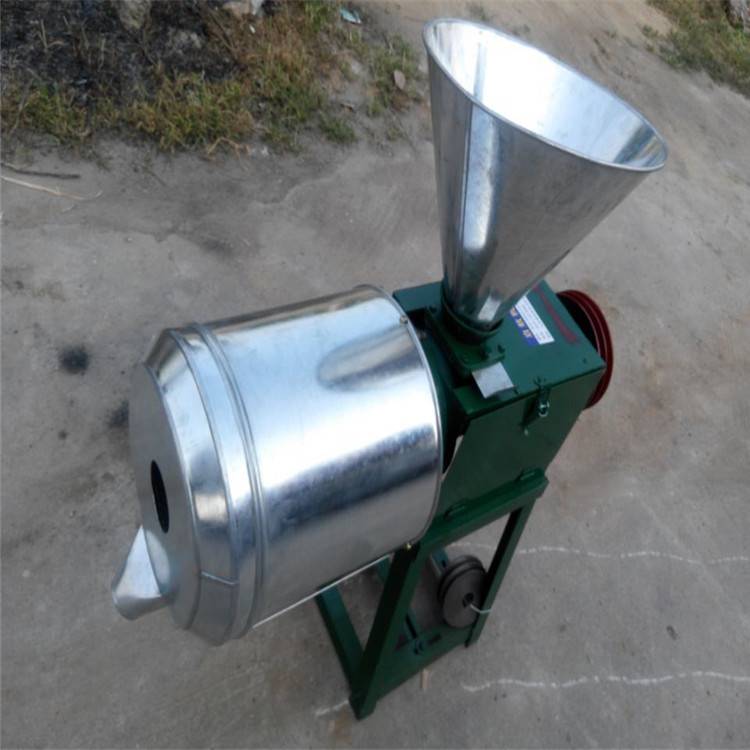 【锥形磨头面粉磨面机品牌 许昌市老式面粉磨粉机图片 小麦去麸皮机】