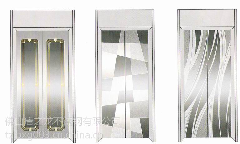 深圳建築大夏不鏽鋼電梯裝飾板大型商場不鏽鋼電梯鏡面門板價格304
