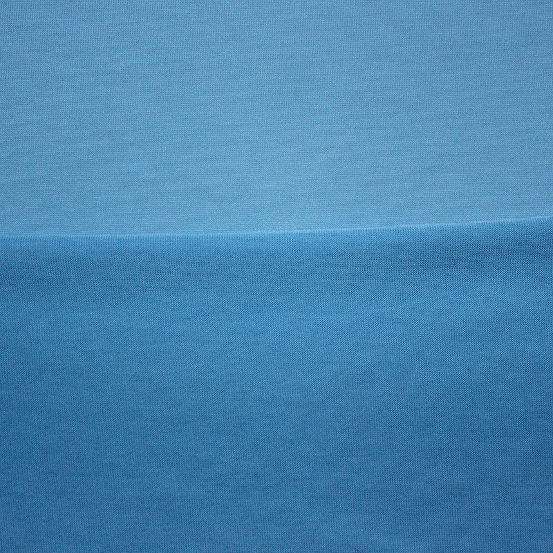 【现货 厂家手32s针织感柔软复旧天蓝色仿铜氨莫代砂洗涤面料莫代尔