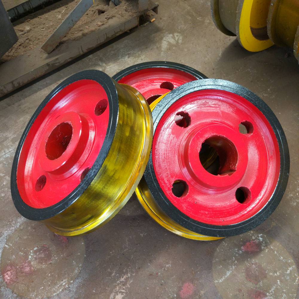 25090航吊小车配件从动轮行吊天车锻件车轮组500800行车轮