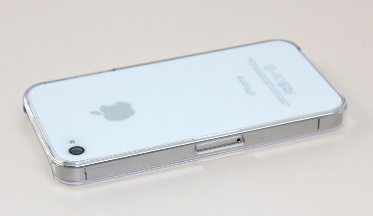 供应iphone5超薄pc边框透明边框手机壳苹果手机边框