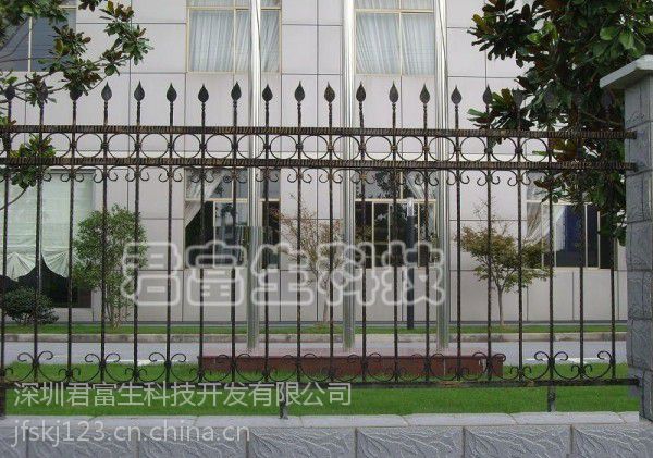 廠家生產鋅鋼鐵藝圍欄東莞別墅鐵藝圍欄河源鐵藝圍牆護欄圖片