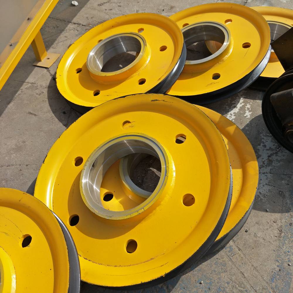 抓斗定滑轮吊钩动滑轮5t铸钢滑轮组天车起升钢丝绳滑轮组