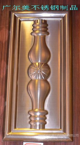 不锈钢高档压花不锈钢门花 蚀刻门花装饰品】图片