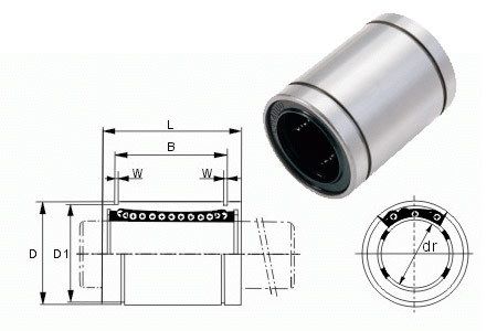 供应ytp直线轴承lm3