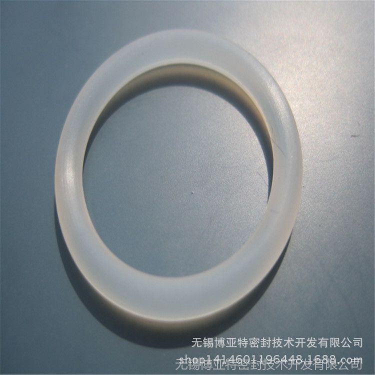进白色硅胶SIL透明硅胶O型密封圈 耐高低温/食品级/台湾博亚特产