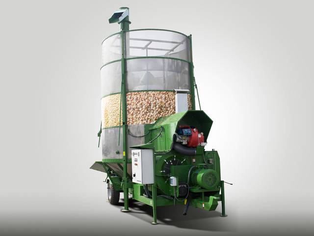 小型移动式粮食烘干机图片