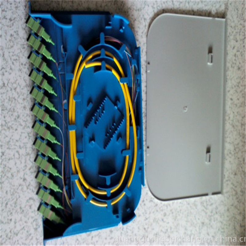 fc12芯v30光交箱一体化熔纤盘odf12芯直熔盘