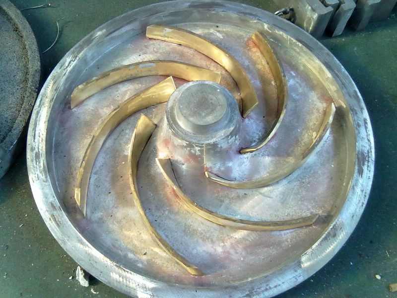 【叶轮翻砂铸造模具】图片