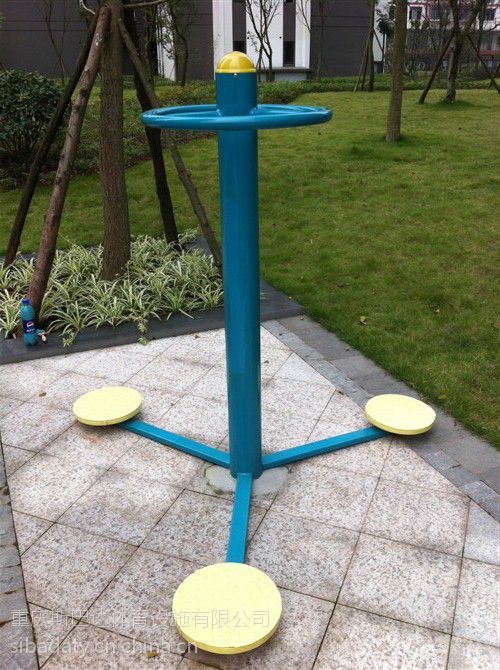 供应重庆室外健身器材b0038三位扭腰器