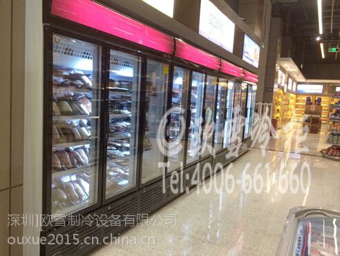 供应黑龙江生鲜冷冻柜有没有3门立式的