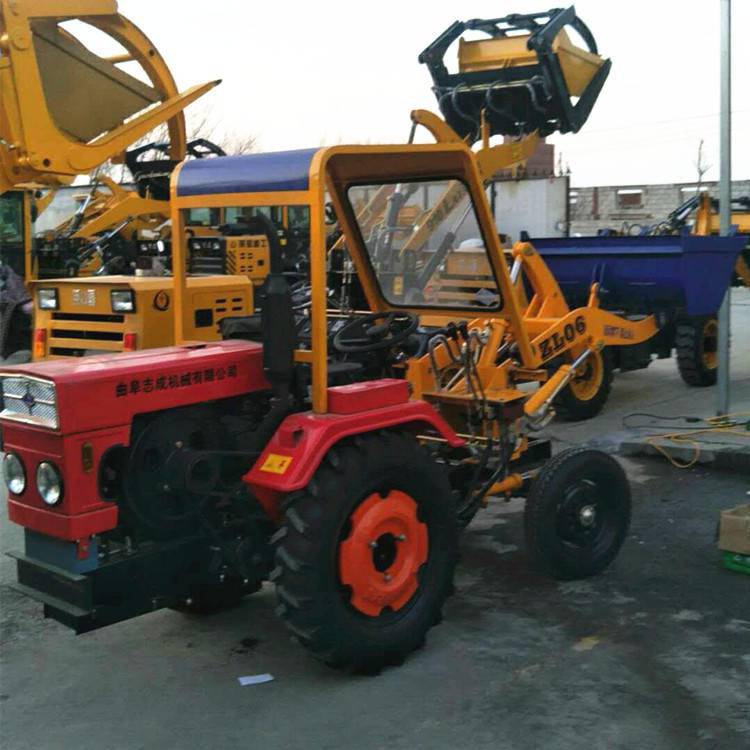 志成小型06型装载机时风发动机建筑铲车农用改装小推土机