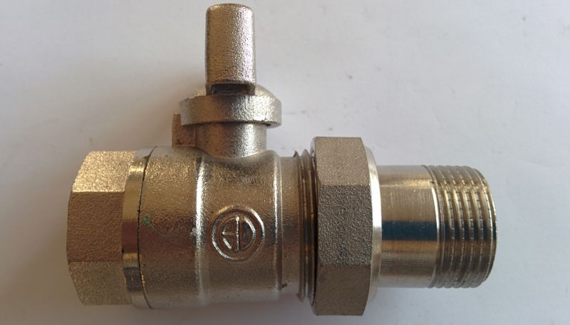 迷你球阀dn15内外丝球阀蝶形柄外丝活接球阀玉环铜阀门埃德信