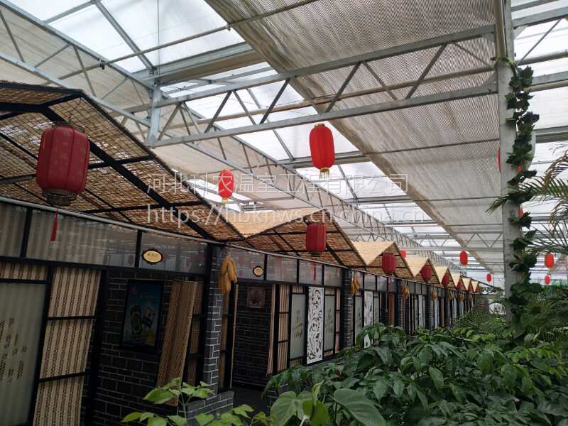 供应湖南贵州湖北智能玻璃温室大棚建造热镀锌钢结构价格低