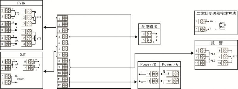 nhr1100数显表说明书图片