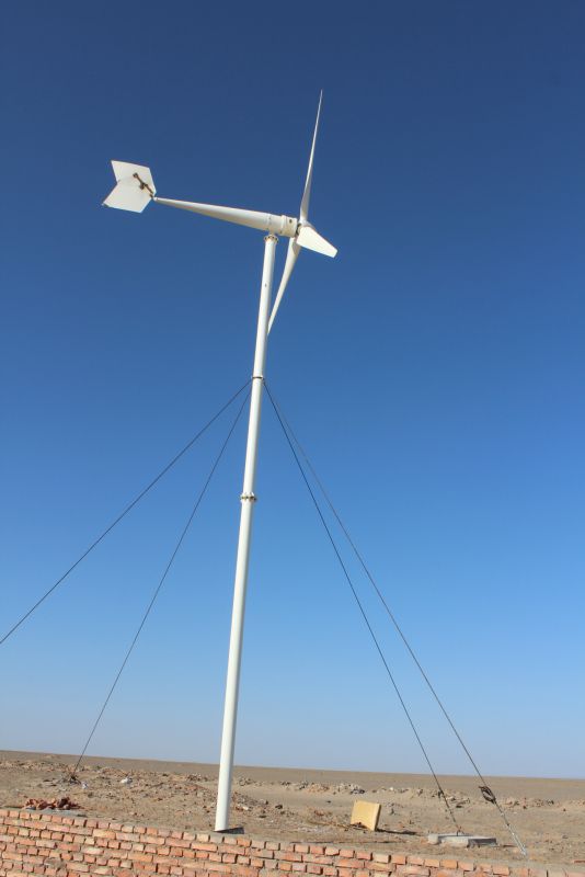 西北内蒙古额济纳旗10kw风力发电机10kw风能发电设备