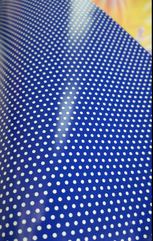3m打孔膜3630210艾利阻光膜打孔膜冲孔膜双色字效果是怎样实现的