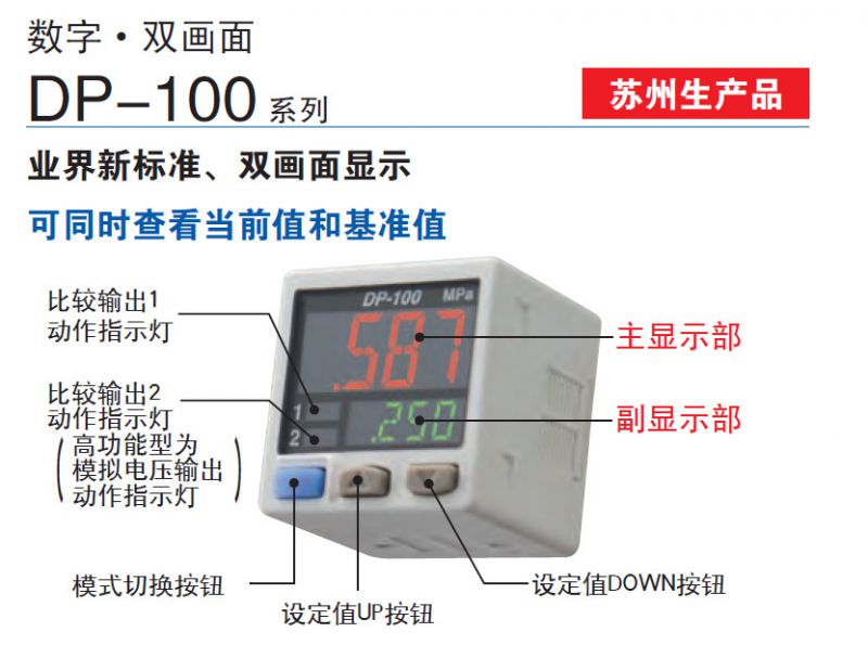 dp101真空传感器设定图片