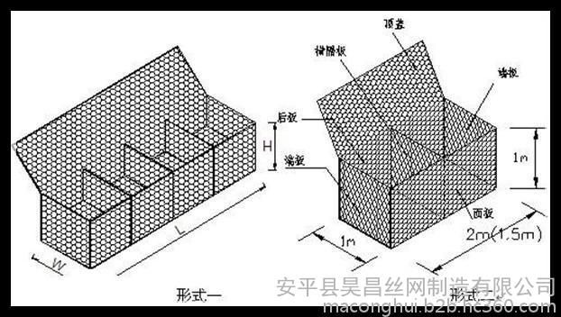 堤防护坡铅丝笼厂家供应镀锌铅丝笼包塑铅丝笼锌铝合金铅丝笼