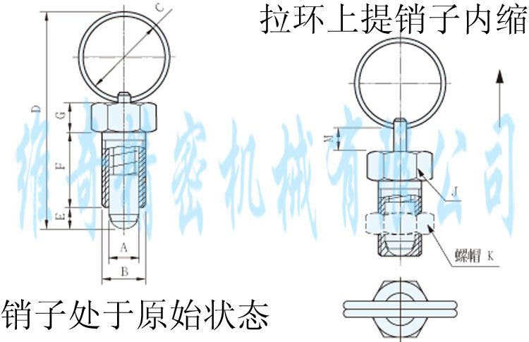 旋钮柱塞结构原理图片