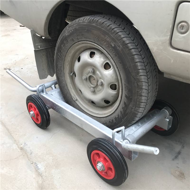 程力清障车辅助轮清障车移位器东风救援车4吨辅助小车