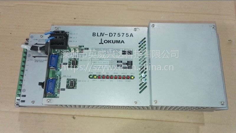OKUMA SERVO DRIVER BLIV-D7575A伺服驱动器维修，修理，回收，深圳维修中心