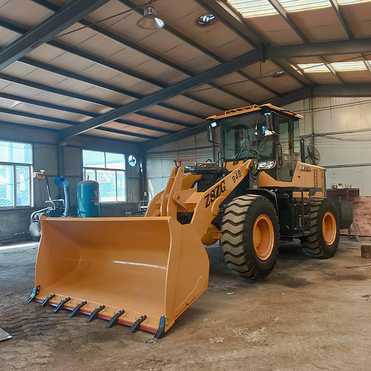 中首重工厂里改装抓草机定做小型装载机3吨大型抓车aoxi