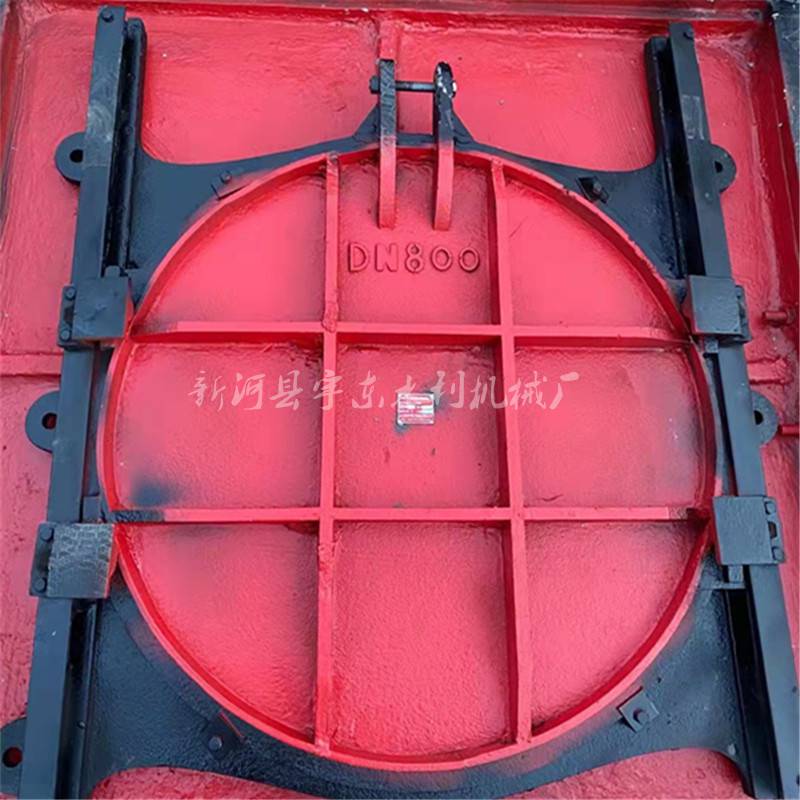 倒虹井手动ssyz600双向止水铸铁镶铜圆闸门购置安装