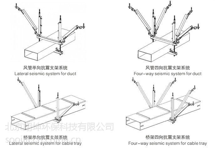 风管桥架虹吸排水管道抗震支架防晃支架吊架生产设计厂家