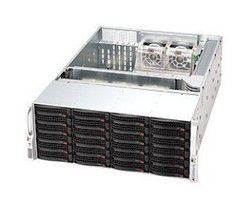 超微CSE-846E1-R900B 24盘位 支持JBOD 配冗余900W电 存储机箱