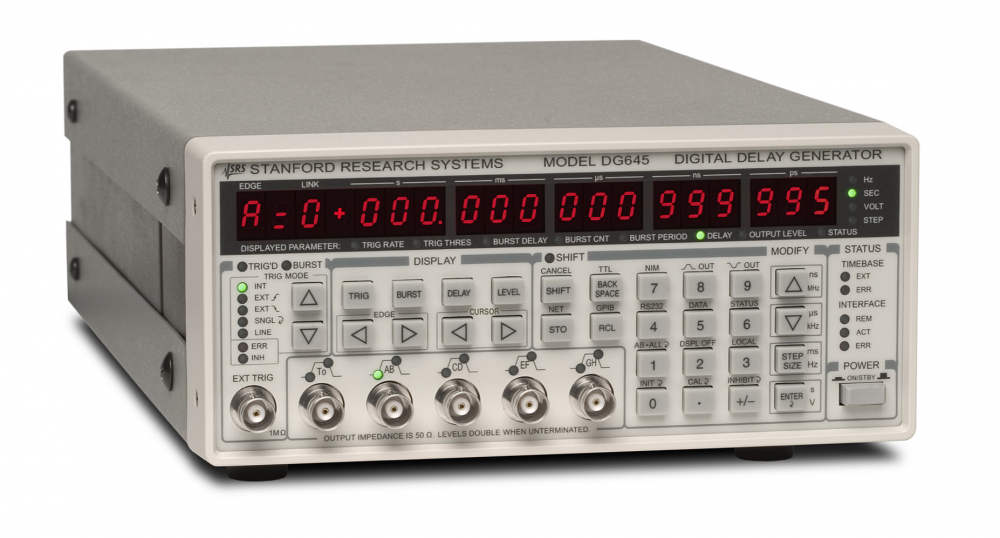 srs八通道数字延时脉冲发生器dg645