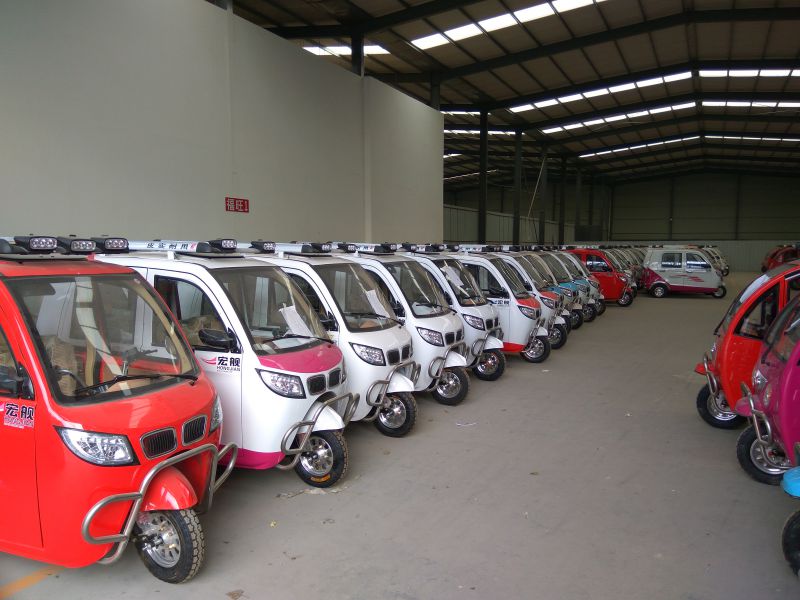 宏舰全封三轮电动车厂2017诚征代理