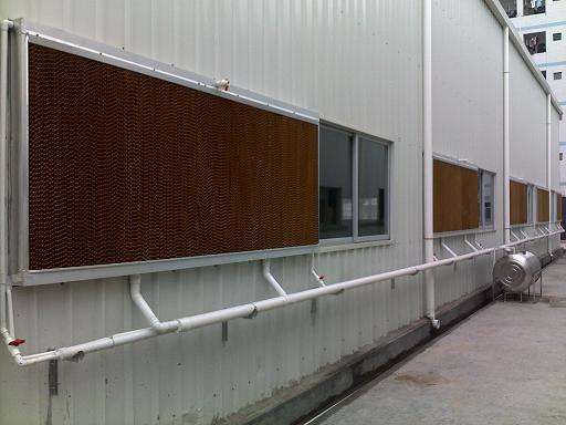 湿帘墙制冷水帘花卉养殖降温铝合金水帘尺寸订制厂家17616767762