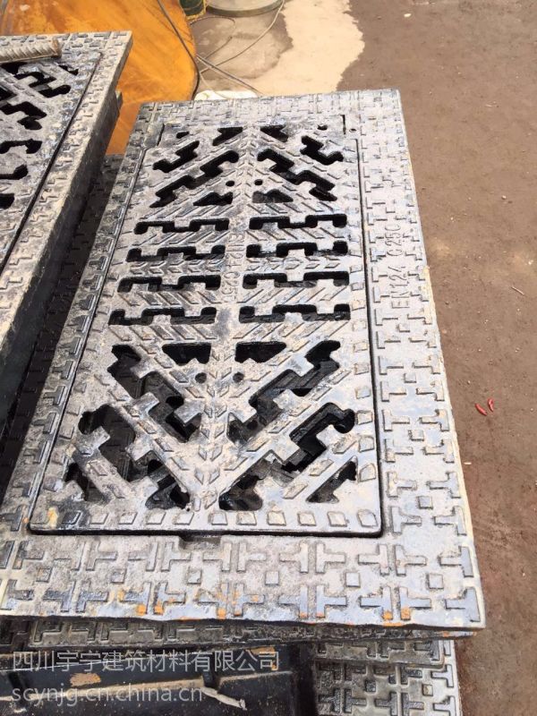 四川成都高弹防沉降球墨铸铁窨井雨水篦子井盖桶篦