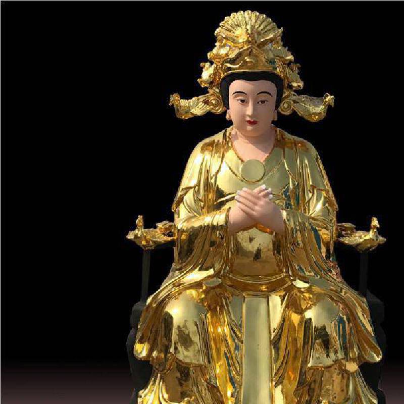 的师傅是谁三霄娘娘佛像图片云霄仙子琼霄碧霄极彩玻璃钢佛像三霄圣母