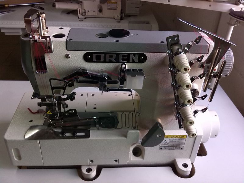 供应绷缝机三针五线砍车工业缝纫机缝中设备奥玲特种机平砍pc31016d