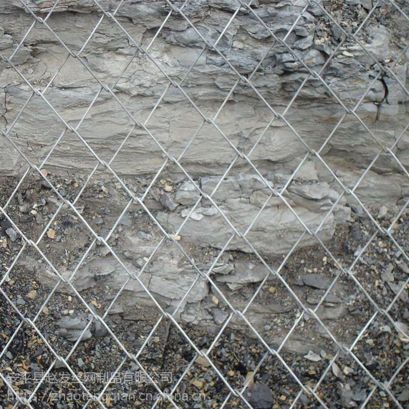 山坡支护网厂家 落石阻拦 拦石网 钢丝绳网 勾花网