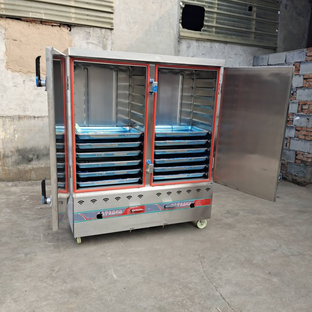 不锈钢控温控时馒头蒸箱馒头包子蒸柜厂家