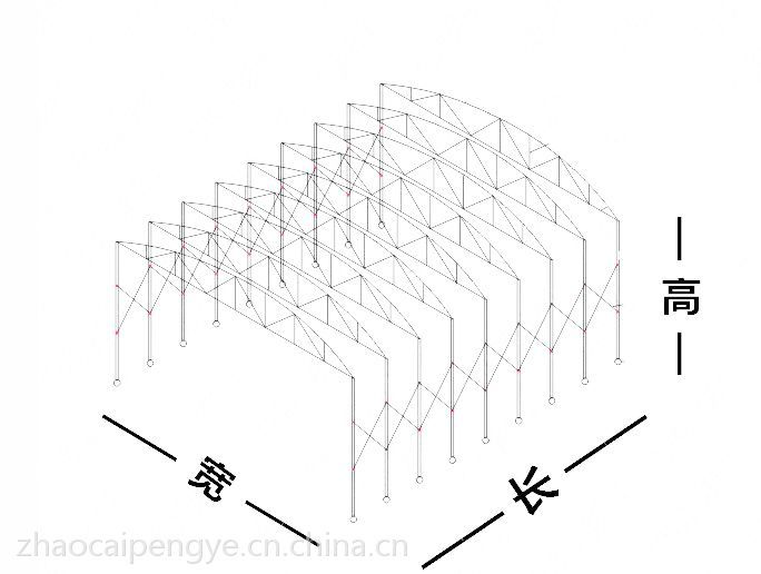 招财篷业汽车修理厂仓库物流仓储帐篷移动仓库伸缩雨棚遮阳棚